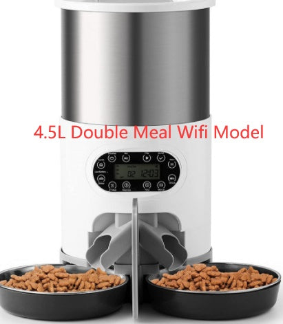 Automatic chqiue pet feeder