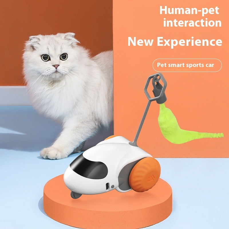 Relieving Stuffy Gravity Intelligent Running Car Funny Cat Electric Toy Pet Products