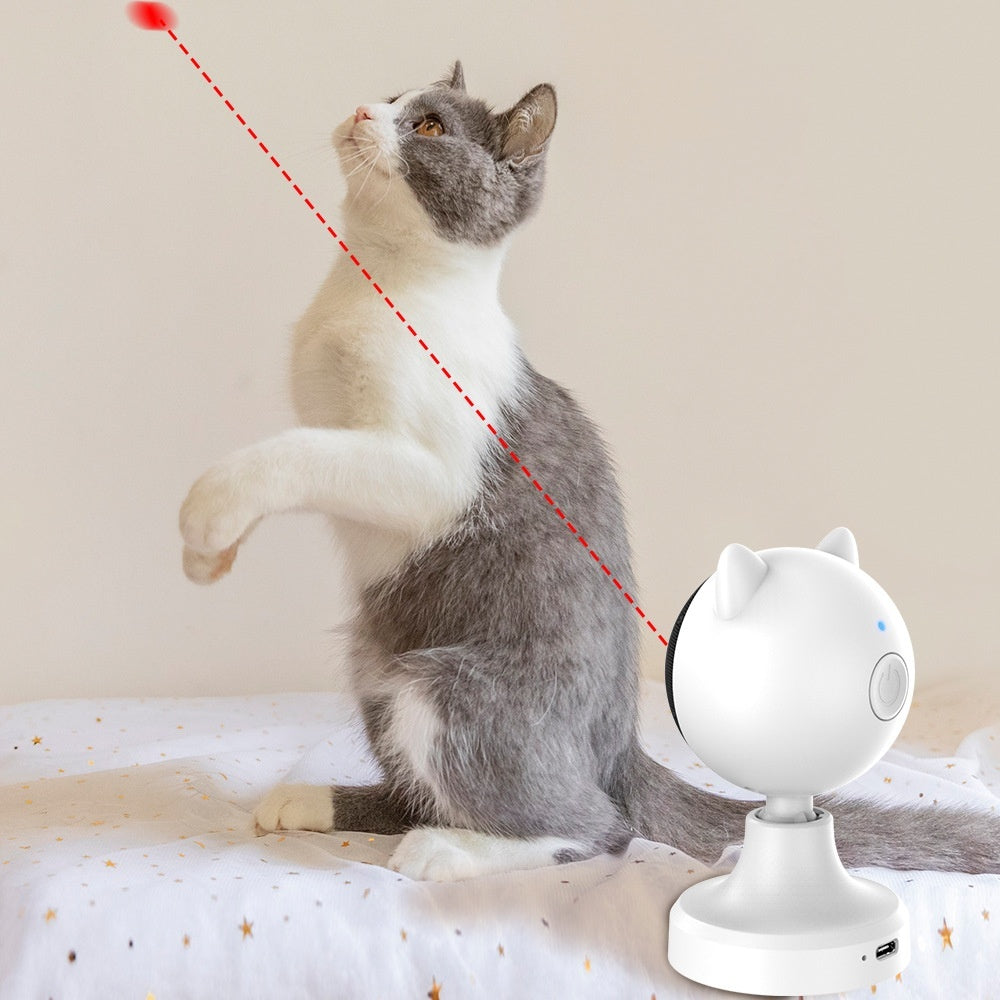 Smart Laser Cat Teaser Toy USB Charging