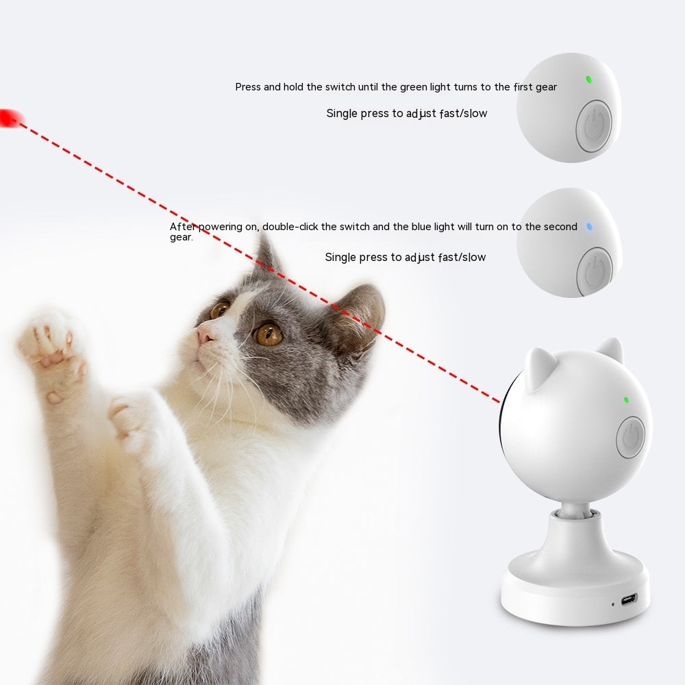 Smart Laser Cat Teaser Toy USB Charging