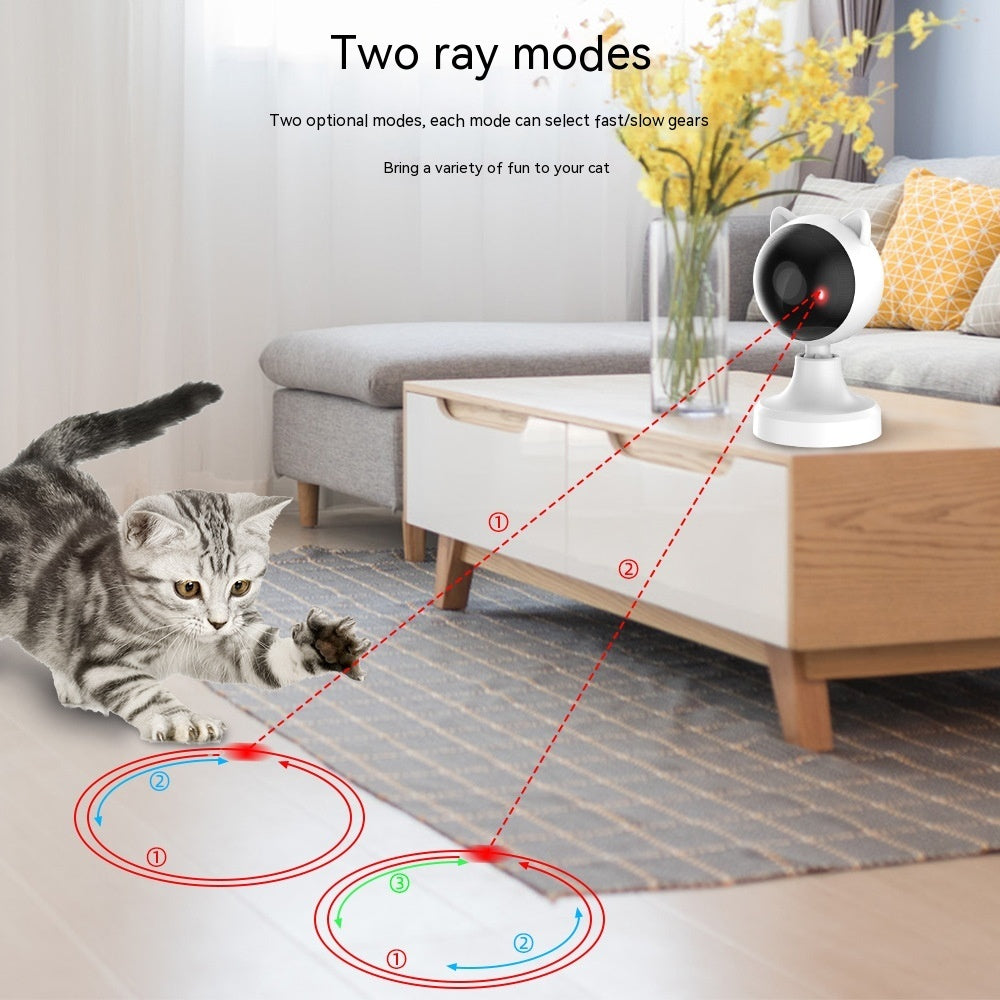 Smart Laser Cat Teaser Toy USB Charging