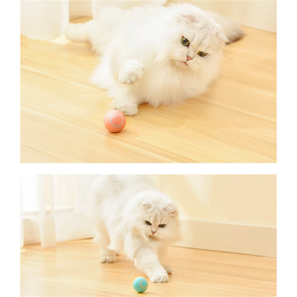 Cat Gravity Intelligent Rolling Ball Tease Toy Pet Automatic Rotating Ball